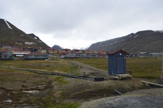 Longyearbyen residents invited to contribute to biomethane project? Only joking. (Photo: Dave Lowry)